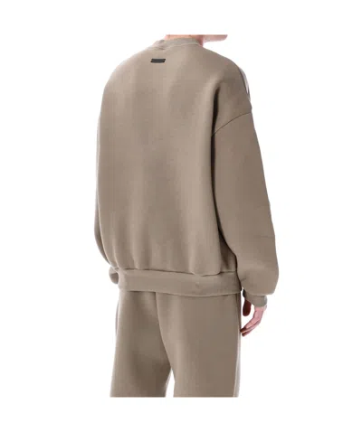 Fear Of God Eternal Relaxed Fit Crew Neck In Brown
