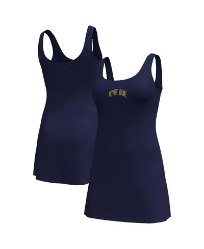 Under Armour Women's Navy Notre Dame Fighting Irish Gameday Motion Active Dress In Blue