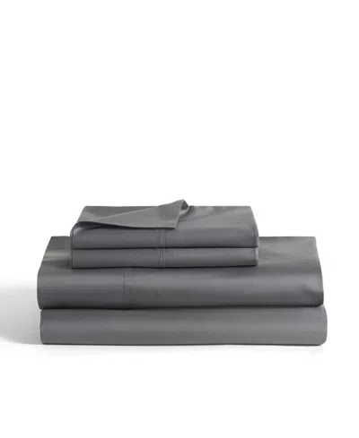 J Queen New York Premier 300-thread Count Sateen 4-pc. Sheet Set, Queen In Gray