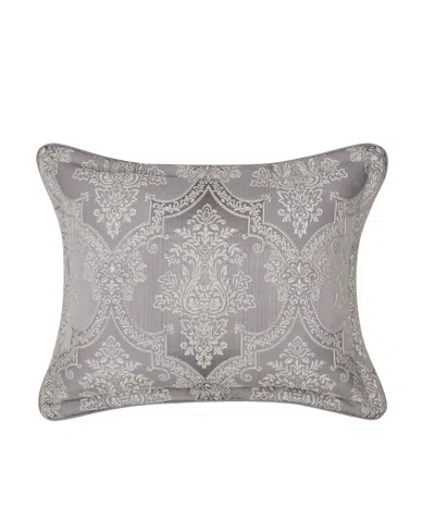 J Queen New York Mary Damask 4-pc. Comforter Set, Queen In Gray