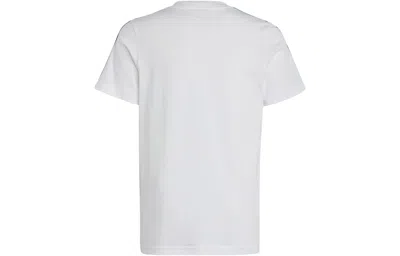 Adidas Originals Women's Essentials Cotton 3 Stripe T-shirt In White