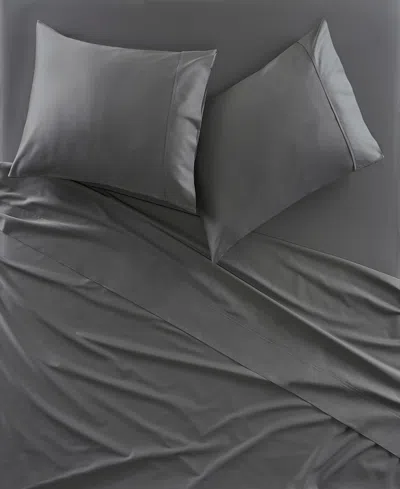 J Queen New York Premier 300-thread Count Sateen 2-pc. Pillowcase, Standard In Gray