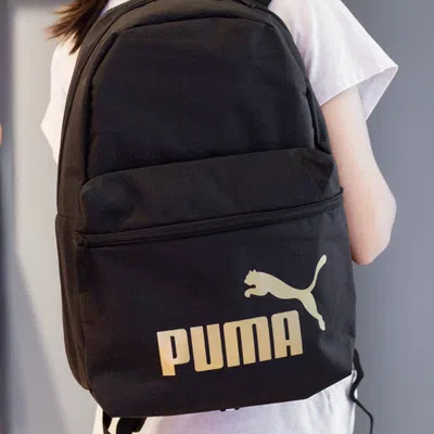 Puma Phase Backpack 'black Gold'