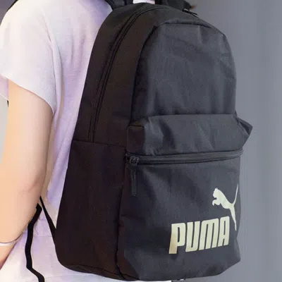 Puma Phase Backpack 'black Gold'