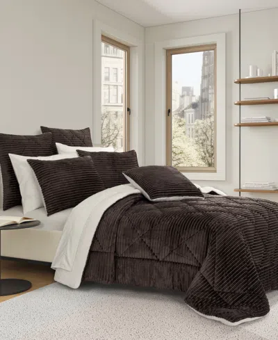 J Queen New York J. Queen New York Everett Comforter Set In Brown