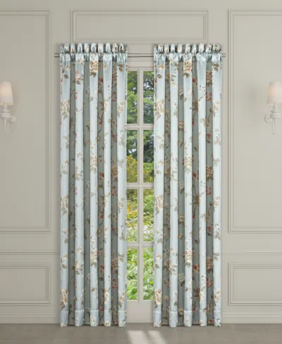 J Queen New York Prestige Window Panel Pair, 50 X 95" In Blue