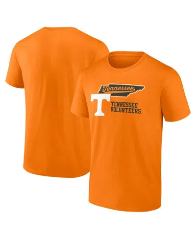 Fanatics Men's Tennessee Orange Tennessee Volunteers State Lock In T-shirt In Orange