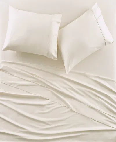 J Queen New York Premier 300-thread Count Sateen 4-pc. Sheet Set, King In White
