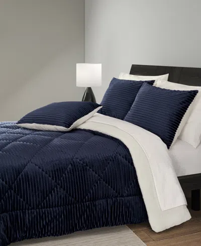 J Queen New York J. Queen New York Everett Comforter Set In Blue