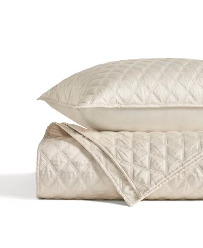 J Queen New York Premier Cotton Sateen 3-pc. Quilt Set, Full/queen In Brown