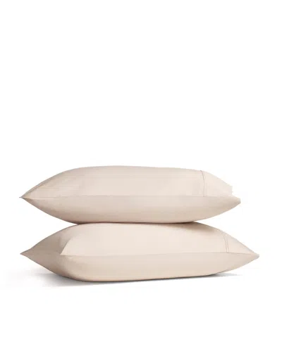 J Queen New York Premier 300-thread Count Sateen 2-pc. Pillowcase, Standard In Neutral