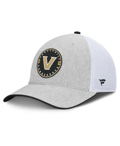 Fanatics Men's Heather Gray Vanderbilt Commodores Trigger Flex Hat In Gray