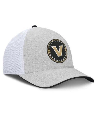 Fanatics Men's Heather Gray Vanderbilt Commodores Trigger Flex Hat In Gray