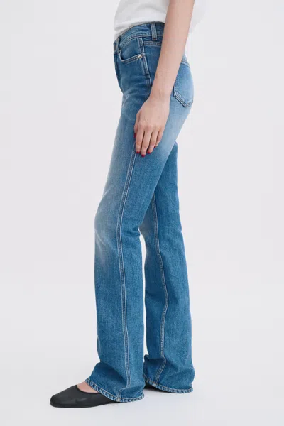 Filippa K Stacked Bootcut Jeans In Blue
