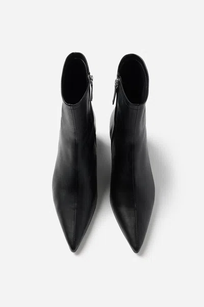 Filippa K Kitten Heel Ankle Bootie In Black