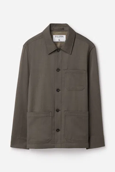 Filippa K Taylor Jacket In Brown