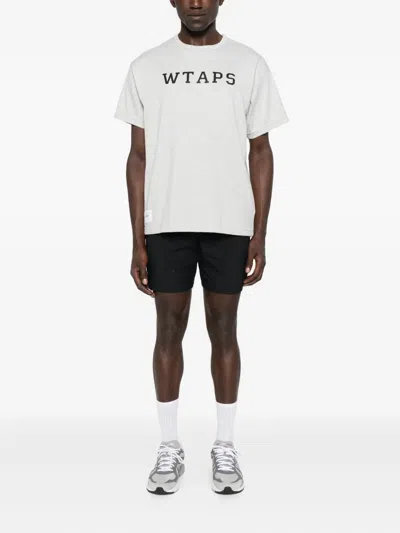 Wtaps Logo-print T-shirt In Black