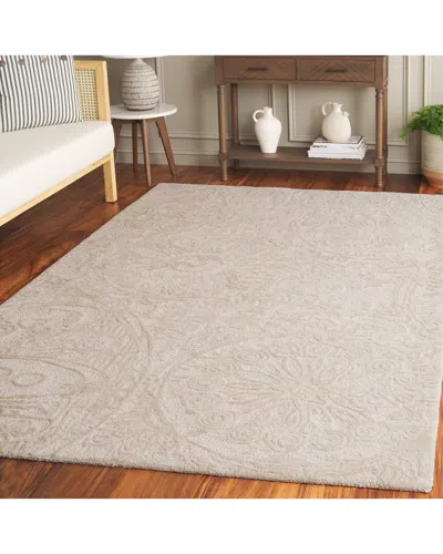 Safavieh Abstract Warmel Hand-tufted Wool-blend Rug In Gray