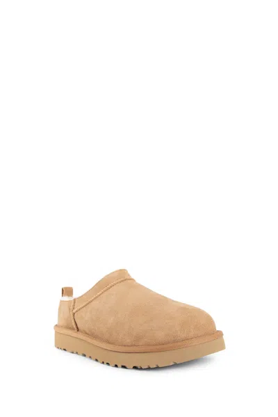 Ugg W Classic Micro Boots Beige In Brown
