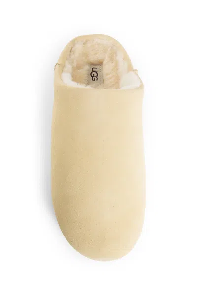 Ugg Cozy Faux Fur Lined Slippers In Nude