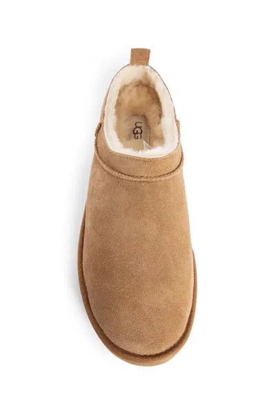 Ugg W Classic Micro Boots Beige In Brown