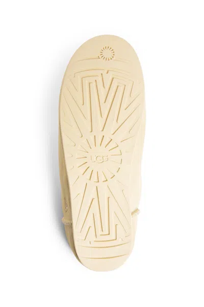 Ugg Cozy Faux Fur Lined Slippers In Nude