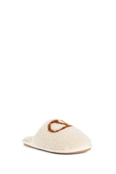 Valentino Garavani Ta Chambre Leather Slippers In Multi