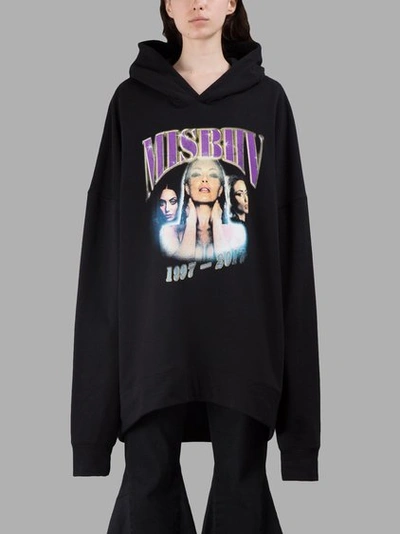Misbhv 2000s Band Cotton-blend Hoody In Black