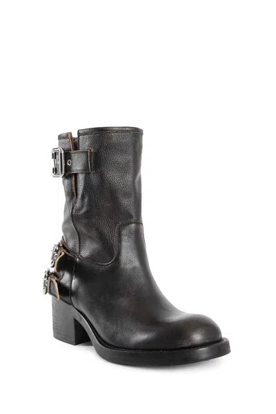 Chloé Dakota Ankle Boots In Black