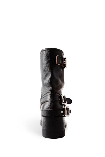 Chloé Dakota Ankle Boots In Black