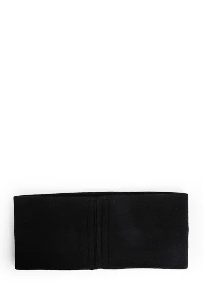 Rick Owens Drkshdw Fascia Per Capelli Concordians In Maglia Di Cotone In Black