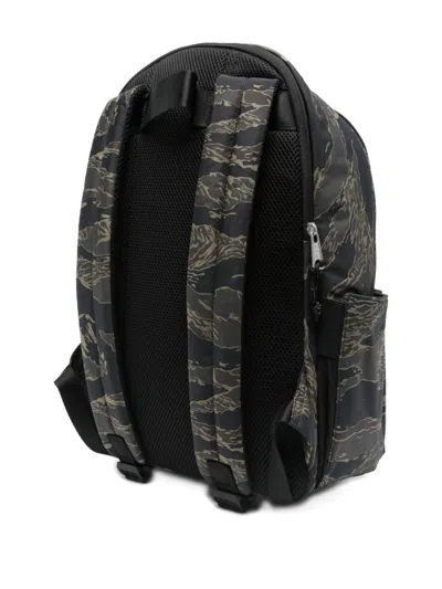 Diesel Camo-pattern Backpack In Multi