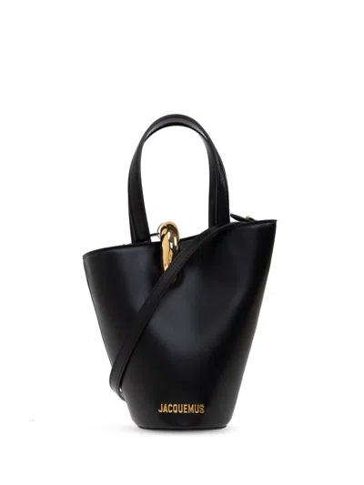 Jacquemus Black The Small Bambola Bucket Bag