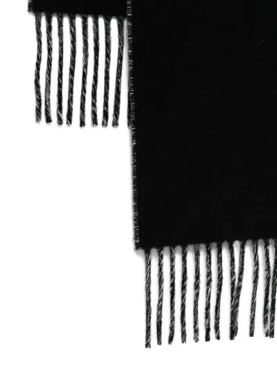 Jacquemus Brushed Finish Fringe Detailing Wraparound Scarf