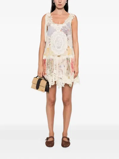 CASCADIAN LACE 迷你连衣裙