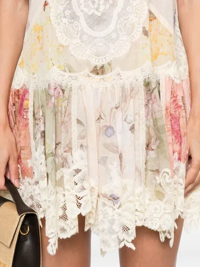 CASCADIAN LACE 迷你连衣裙