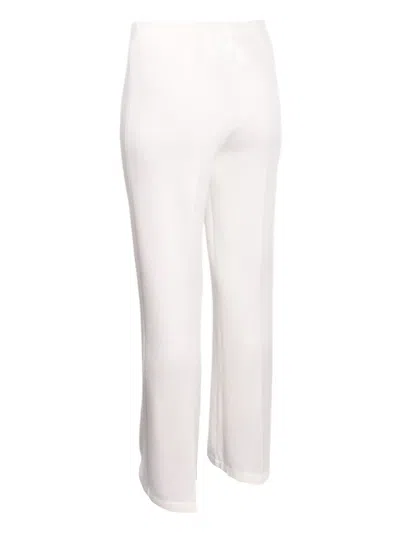 Gran Sasso Pressed-crease Trousers In White