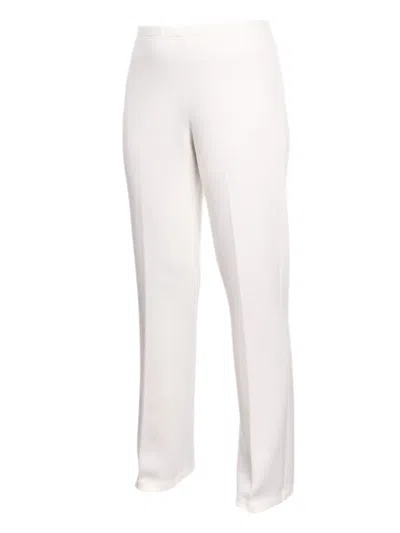 Gran Sasso Pressed-crease Trousers In White