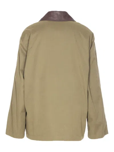 Liu •jo Crystal-embellished Jacket In Green