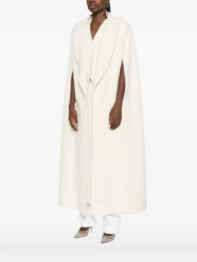 Vestiaire D'un Oiseau Libre A-line Cape In White