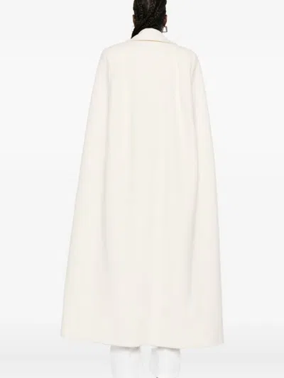 Vestiaire D'un Oiseau Libre A-line Cape In White