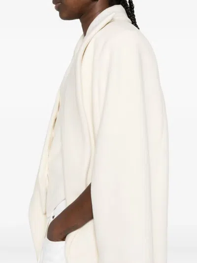 Vestiaire D'un Oiseau Libre A-line Cape In White