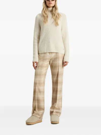 Woolrich Pullover Mit Stehkragen In Brown