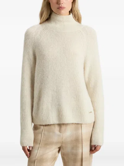 Woolrich Pullover Mit Stehkragen In Brown