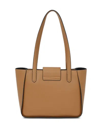 Karl Lagerfeld Kleiner K/signature Shopper In Brown