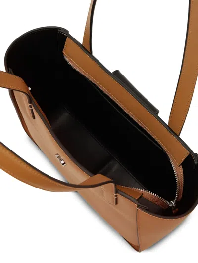 Karl Lagerfeld Kleiner K/signature Shopper In Brown