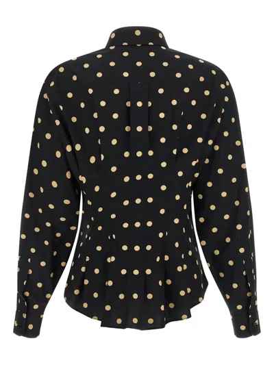 Moschino Printed Shirt In Black