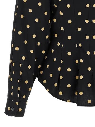 Moschino Printed Shirt In Black