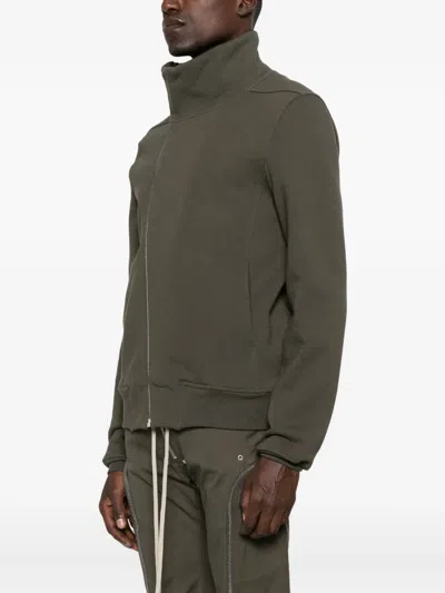 Rick Owens Khaki Concordians Bauhaus Jogger Track Jacket In Green