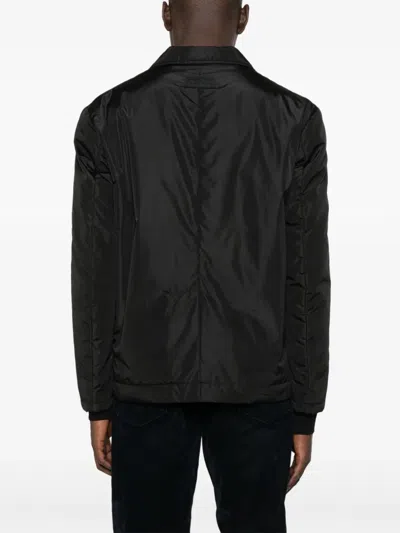 Dsquared2 Flap-pocket Buttoned Jacket In Black